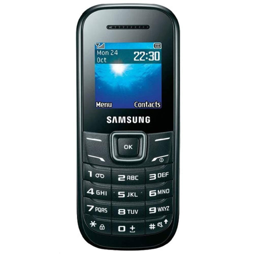 Samsung E1205-8MB, 2G GSM, Black