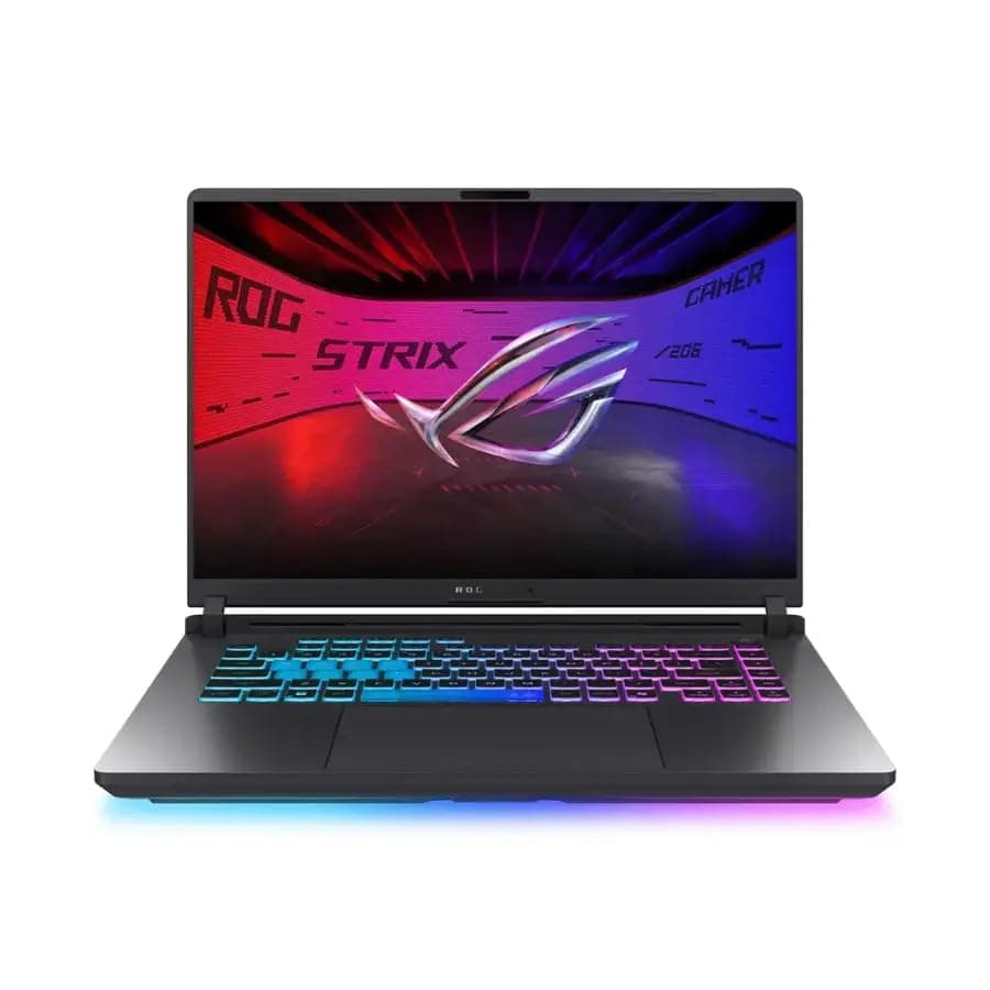 ASUS ROG Strix G16 16" 165Hz WUXGA (1920x1200) IPS Laptop 2025 New | Intel i7-14650HX 16-Core | NVIDIA GeForce RTX 5060 | Four-Zone RGB Backlit Keyboard | Wi-Fi 7 | 64GB DDR5 2TB SSD | Win11 Home