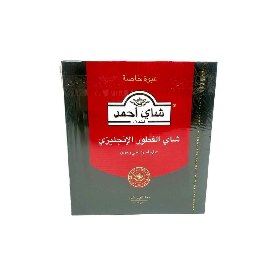Ahmad Tea English Breakfast Tea, 100 Bags - Pack of 1, 2905