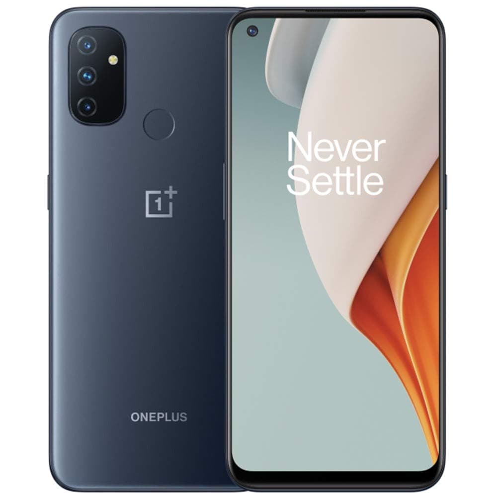 OnePlus Nord N100 Dual-SIM 64GB ROM + 4GB RAM Factory Unlocked 4G/LTE Smartphone (Midnight Frost) - International Version