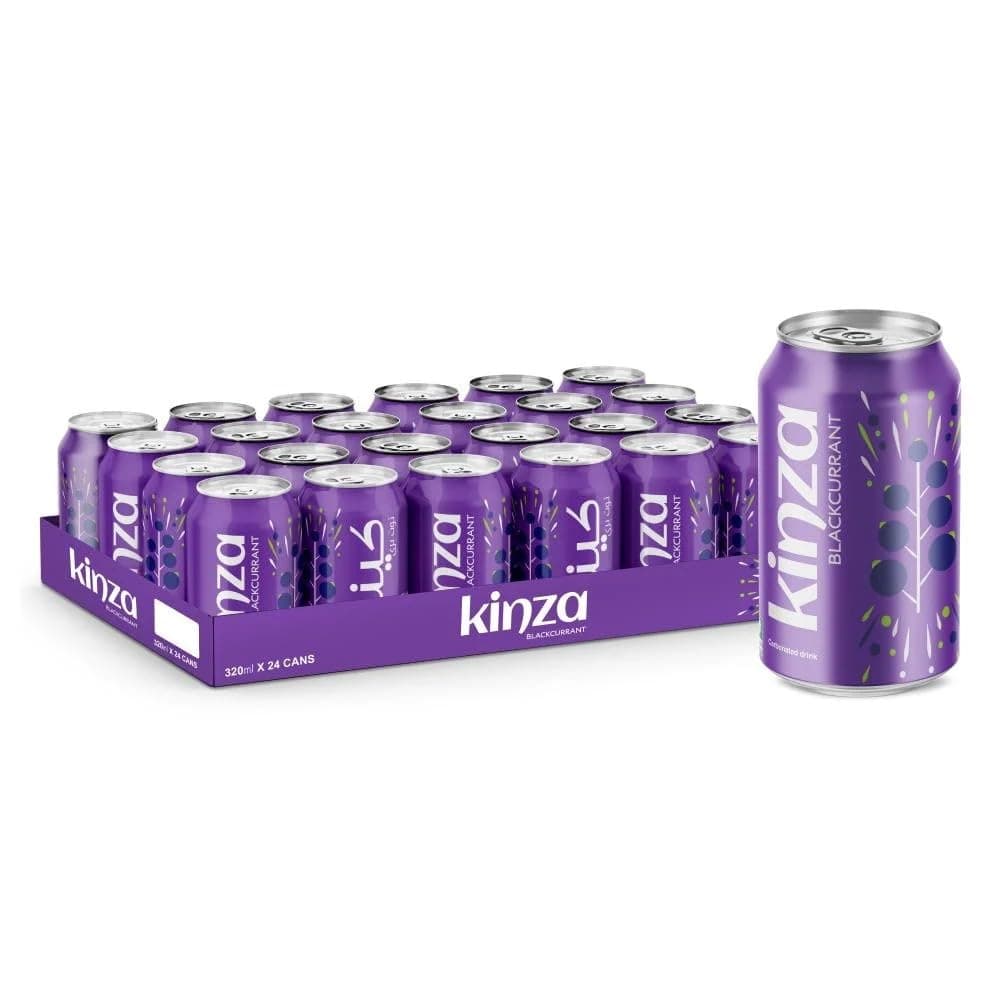 Kinza Blackcurrant Juice Drink, 250 ml, Pack of 30