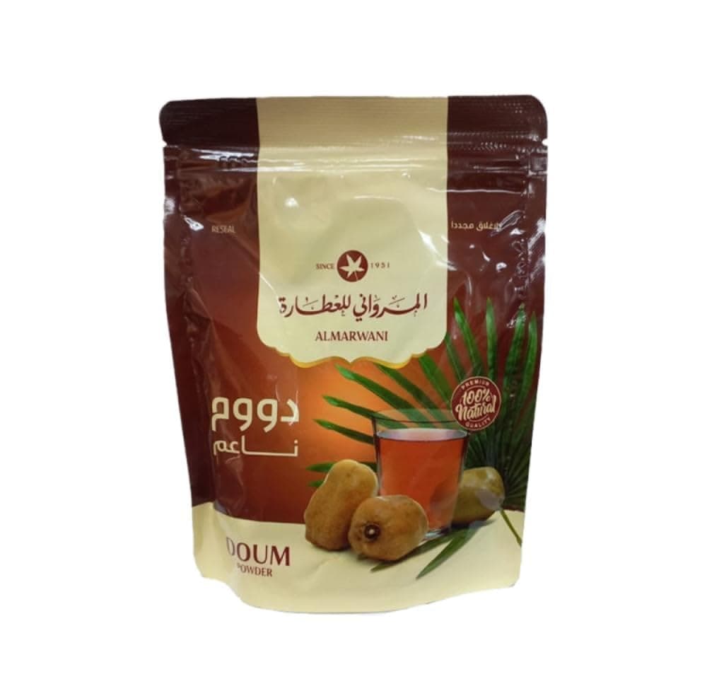 Almarwani Doum Powder, 100% Natural, Traditional Arabic Drink Mix