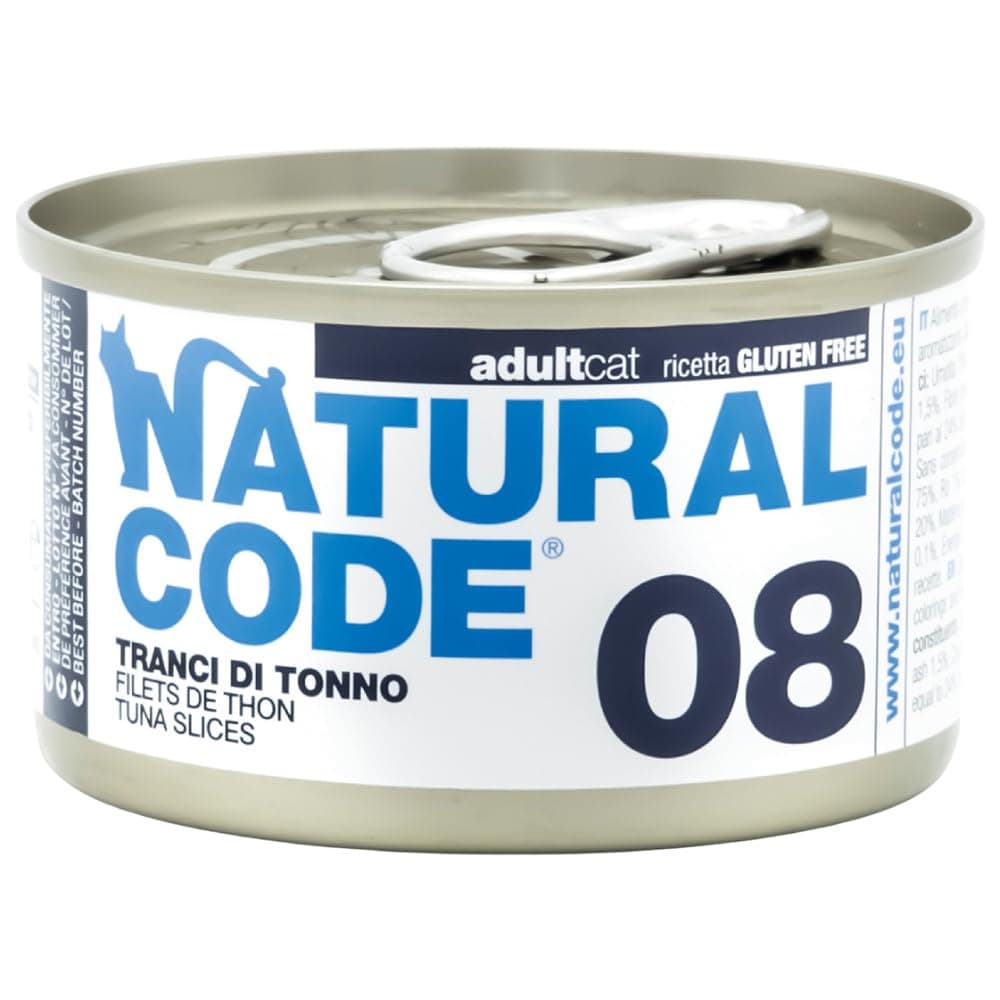 Natural Code Cat Wet Food Tuna Slices 85g