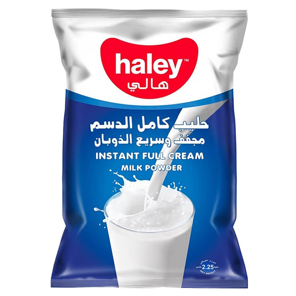 Haley Instant Full Cream Milk Powder, 2250 g