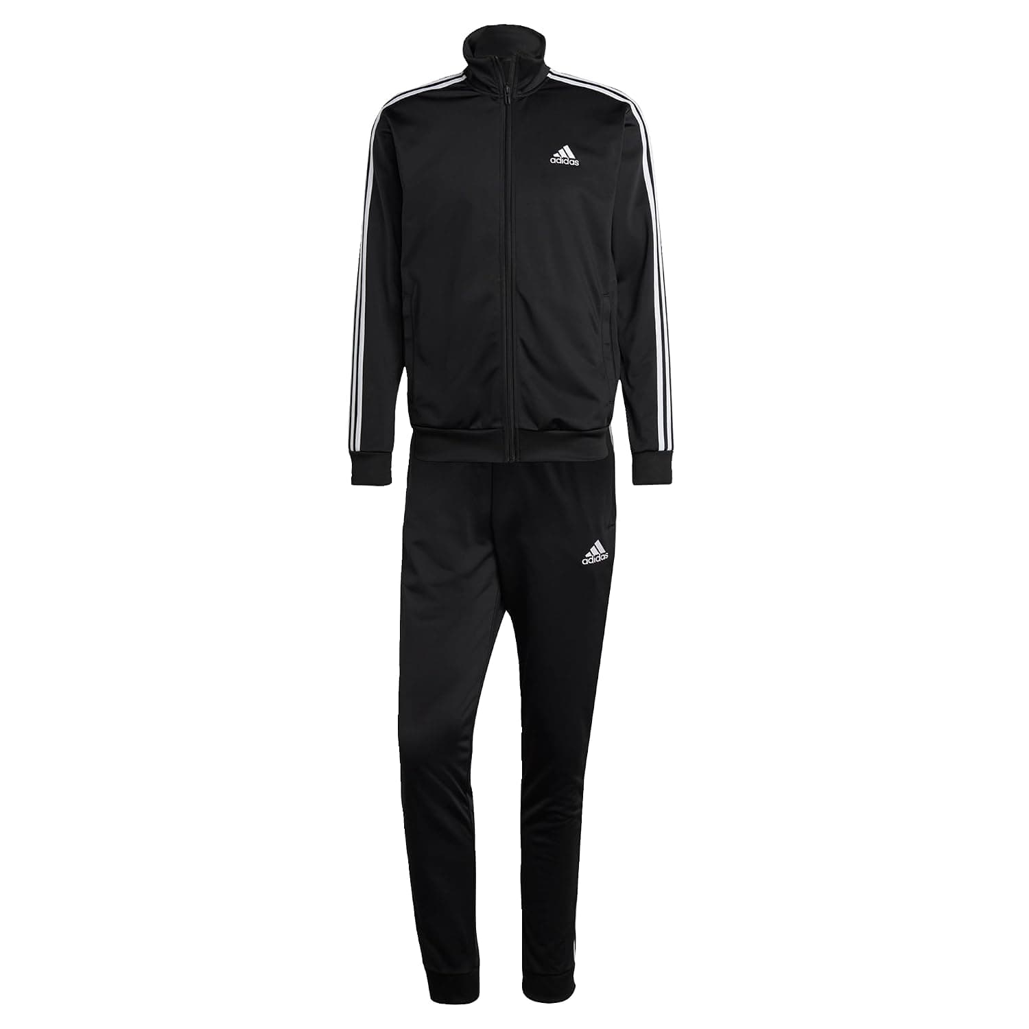 adidas Men's Basic 3-Stripes Tricot Tracksuit