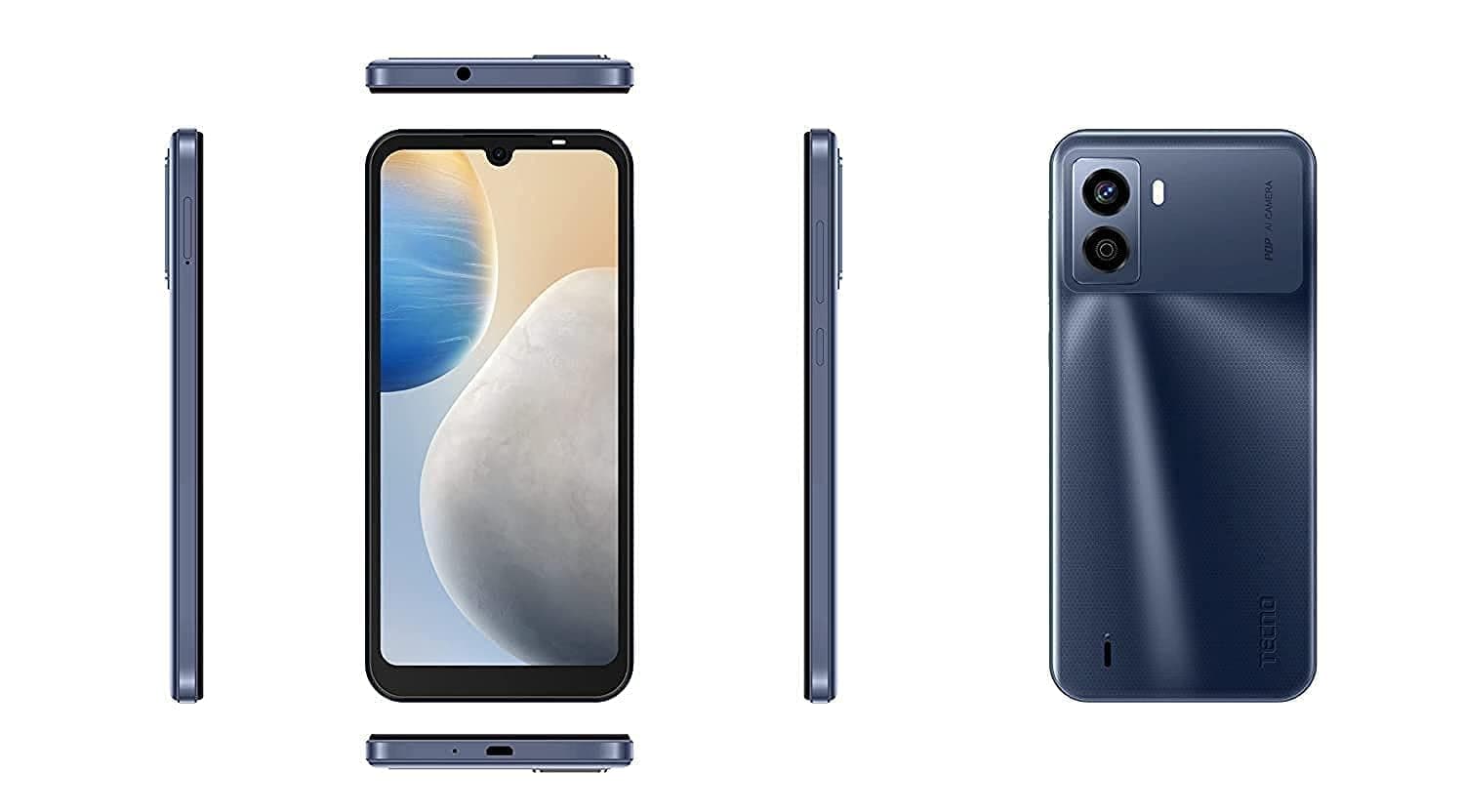 Tecno Pop 6 32+2 Deep Sea, BLUE