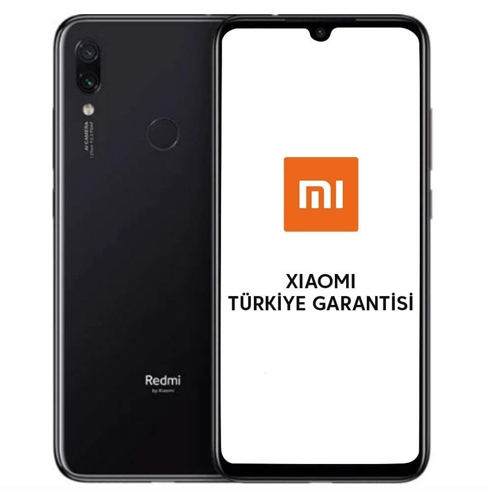 Xiaomi Redmi Note 7 6.3 Inches Dual SIM Smartphone - 64GB, 4GB RAM, 4G LTE - International Version - Black (Pack of1)