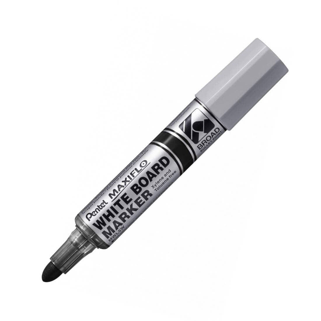 Pentel Maxiflo Broad with Bullet Tip BK