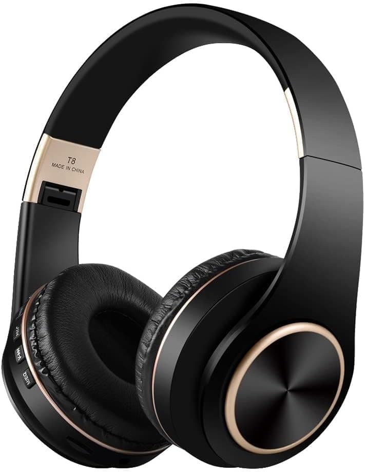 Bluetooth Headphones Over Ear, Premium Sound Quality, Multipoint Connection Headset with Soft Ear Cushions, Ideal for Music, Movies and Gaming