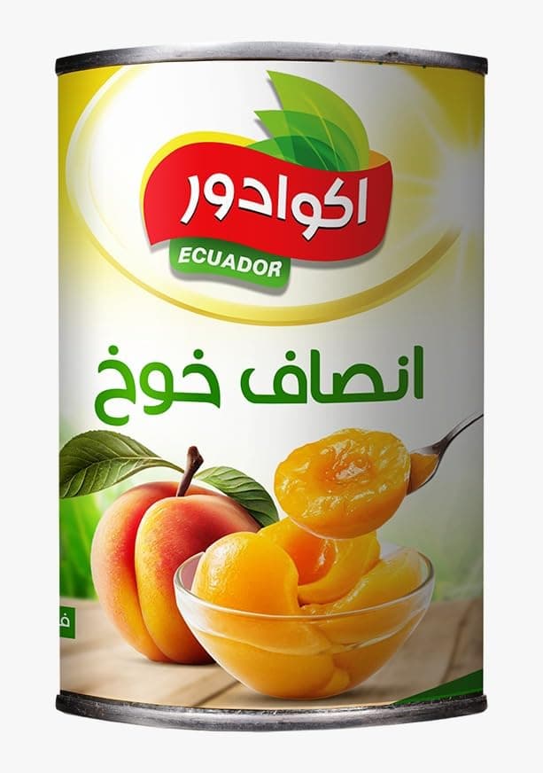 Ecuador Peach Halves, 400 g