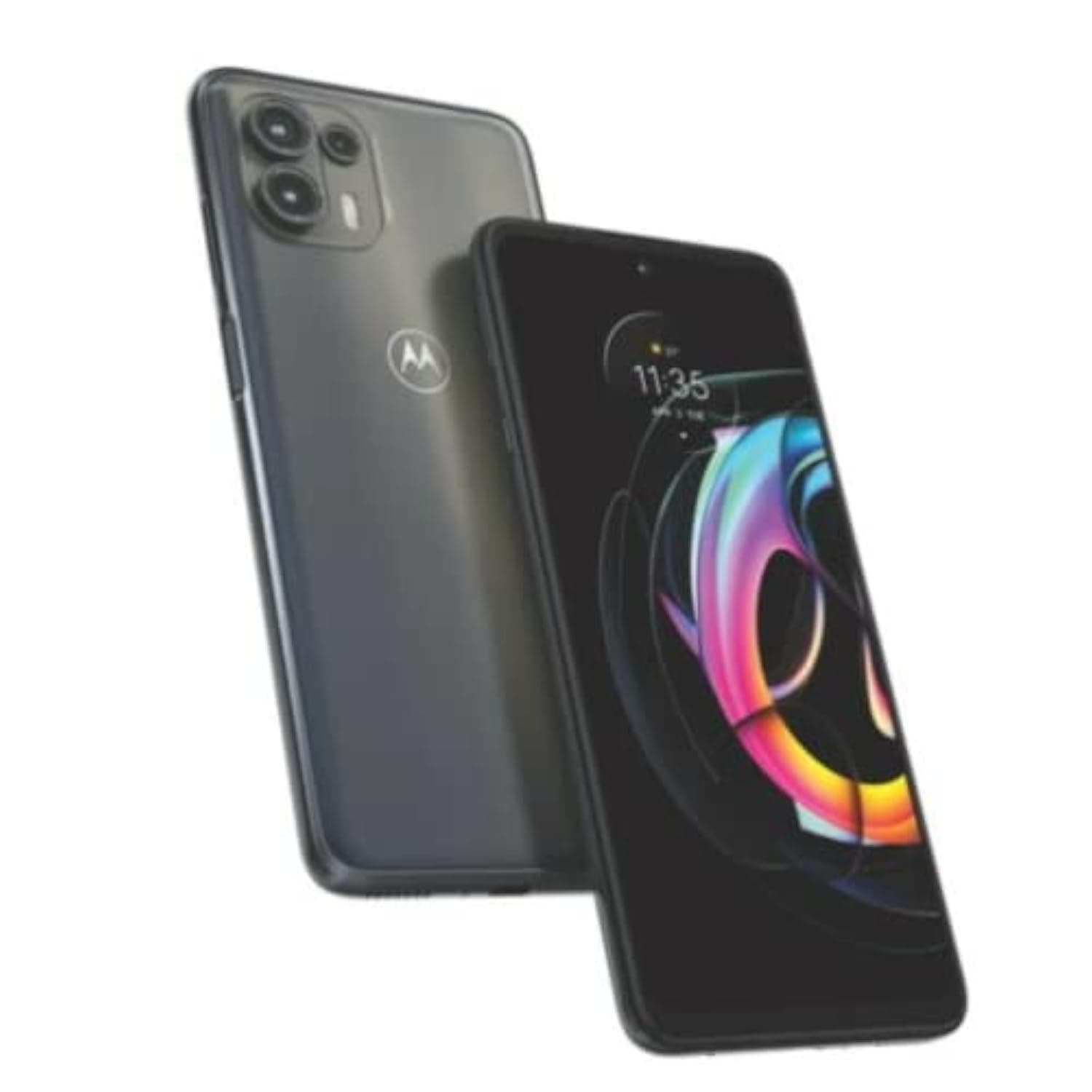 Motorola Edge 20 Fusion Dual-SIM 128GB ROM + 8GB RAM (Only GSM | No CDMA) Factory Unlocked 5G Smartphone (Electric Graphite) - International Version