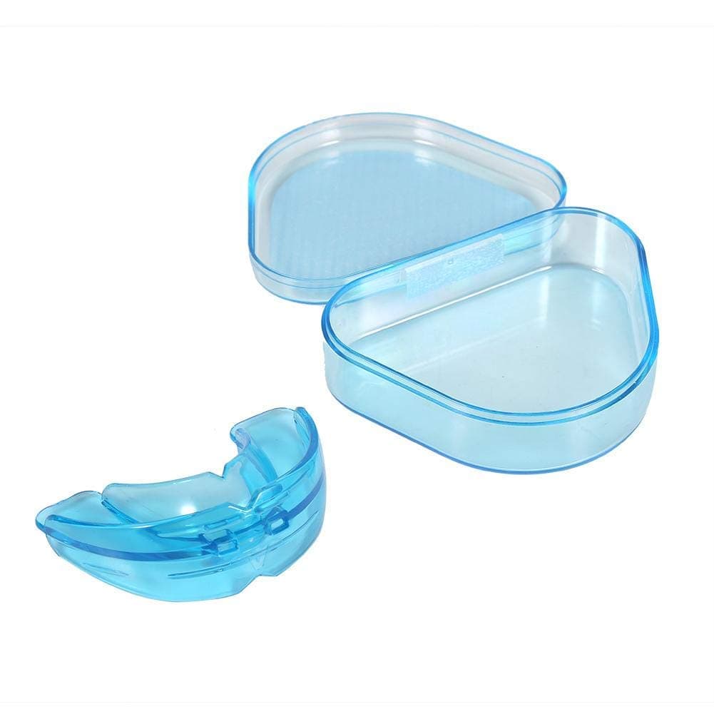 Reusable Soft Teeth Retainer, Blue Dental Health Care Straight Reusable Tooth Braces Trainer