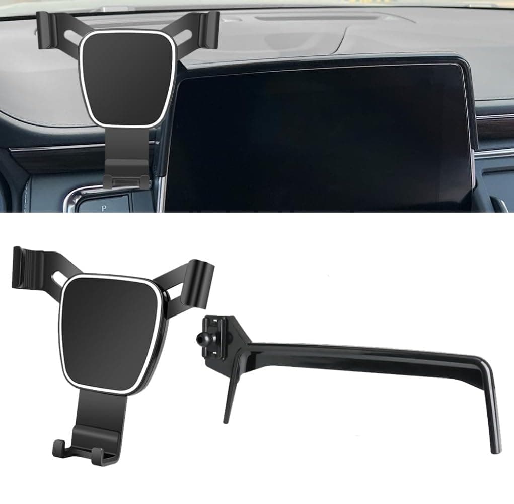 حامل جوال للسيارة مناسب لسيارة شيفروليه شيفروليه سوبربان/تاهو 2021-2024، اكسسوارات للملاحة والديكور الداخلي