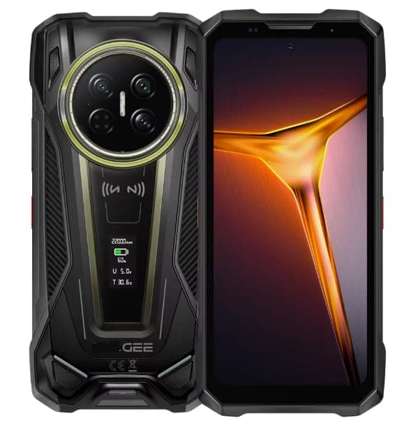 V Max Plus 5G Rugged Phone 36GB + 512GB 6.58'' Android 14 Dimension 7050 200MP AI Camera 22000mAh NFC Smartphone