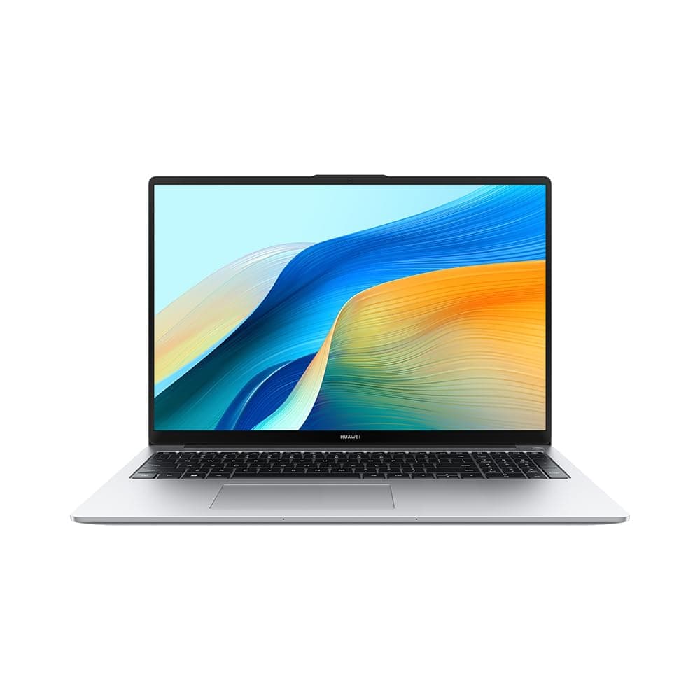 HUAWEI MateBook D 16 Laptop Core i5-13420H Processor,16GB RAM DDR5,512GB SSD,Intel UHD Graphics,English/Arabic Mystic, Silver