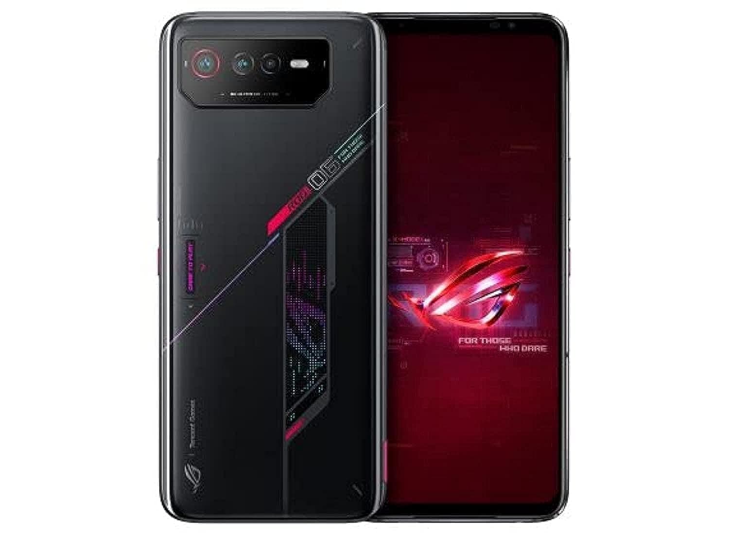 ASUS ROG Phone 6 Gaming Phone 12GB RAM, 256GB Storage - Black, AI2201-1A029EU