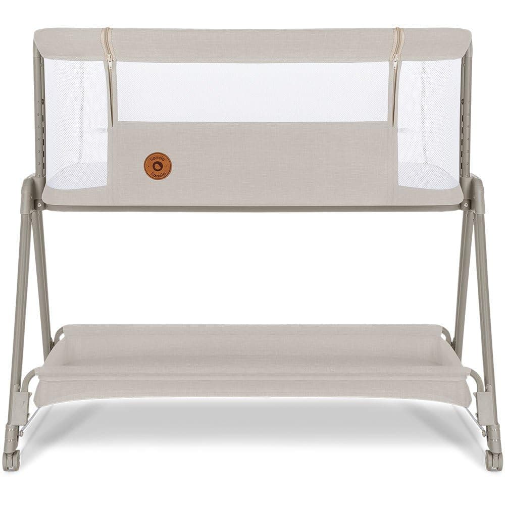 Lionelo Bedside crib Luna | From newborn up to 9 kg, adjustable in height and inclination, 4 wheels with brake, attachment to the parent's bed