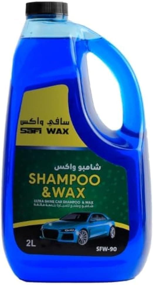 شامبو شمع الترا شاين لغسيل السيارات شامبو شمع 2 لتر يحافظ على نظافة السيارة ولمعانها شمع صافي SFW213