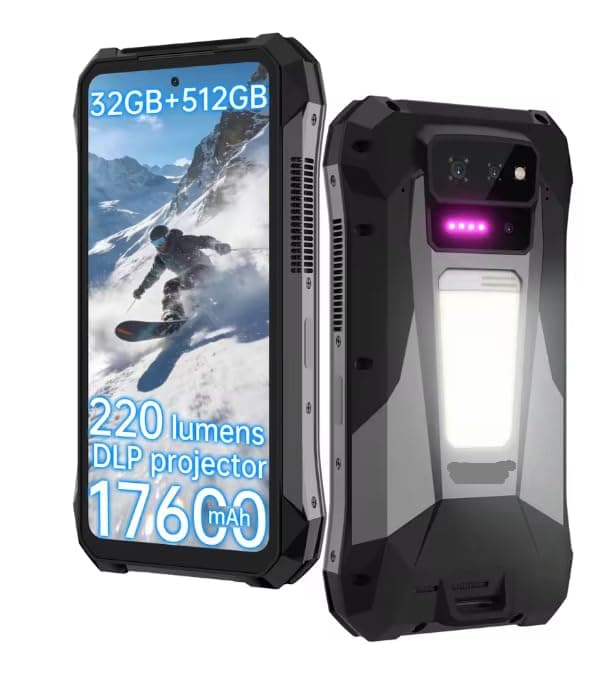 8849 Tank 4 5G Rugged Smartphone Projector 720P 100 Lumens 6.78'' AMOLED 11600mAh 512G Android14 Dimensity 7300 120Hz