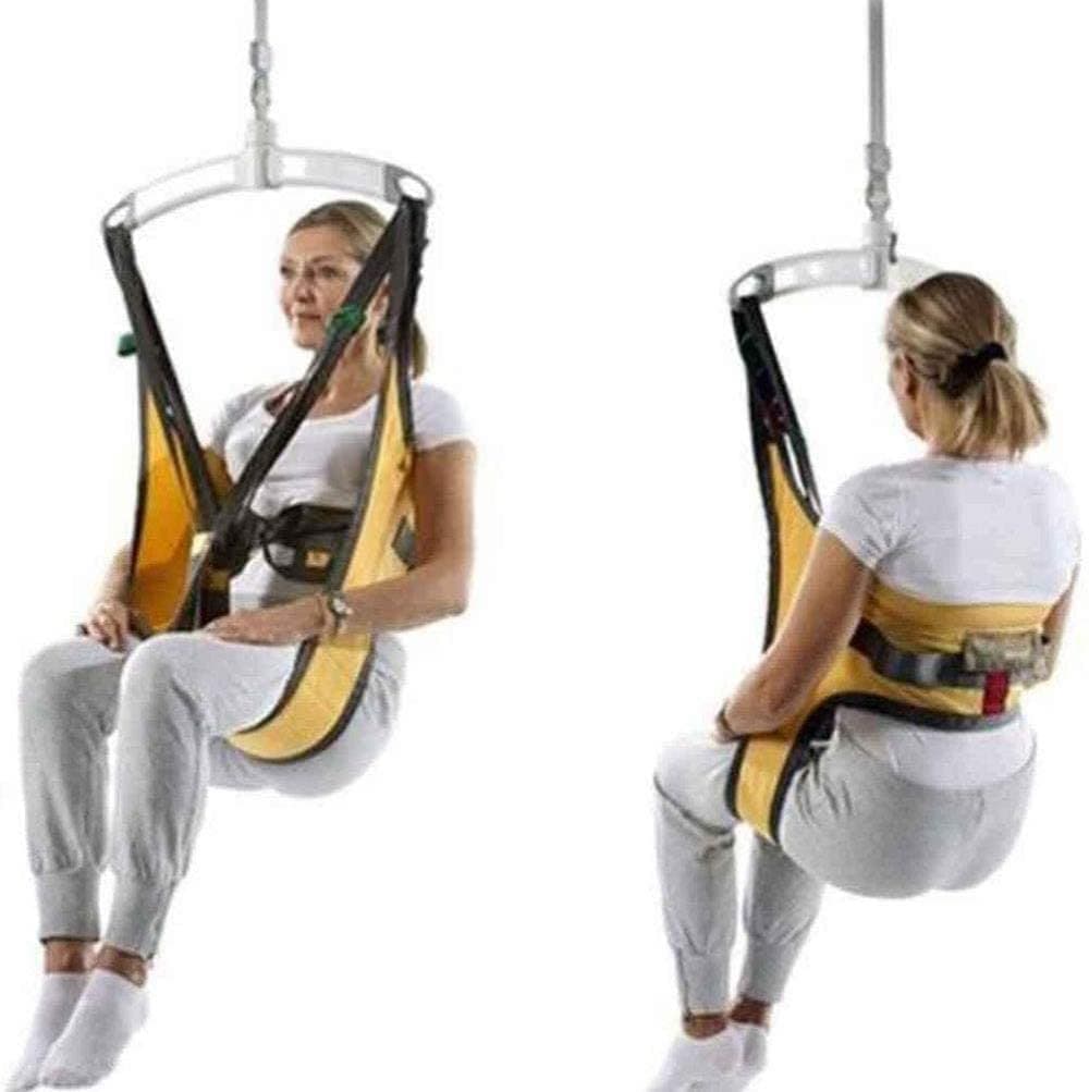 Patient Full Body Lift Sling, Elderly Obese Disabled Lifting Sling， Toileting Hoist Sling Stair Slide Mobile Sling