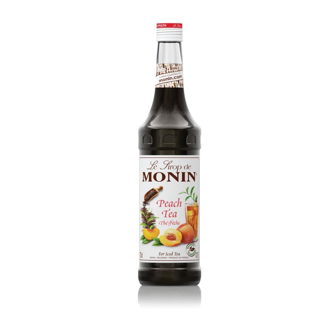 Monin Peach Tea Syrup, 1Ltr