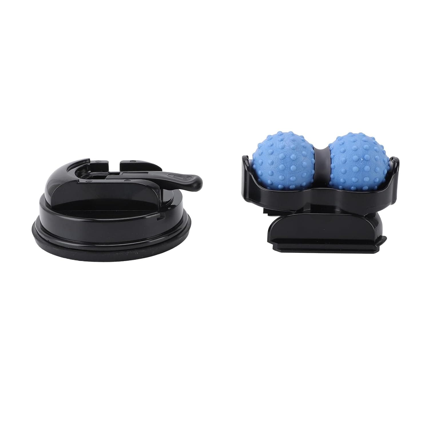 Wall Mounted Massage Ball Suction Cup Roller for Muscle Relaxation and Stress Relief for Slippy Surfaces, ABS, 1 Pack