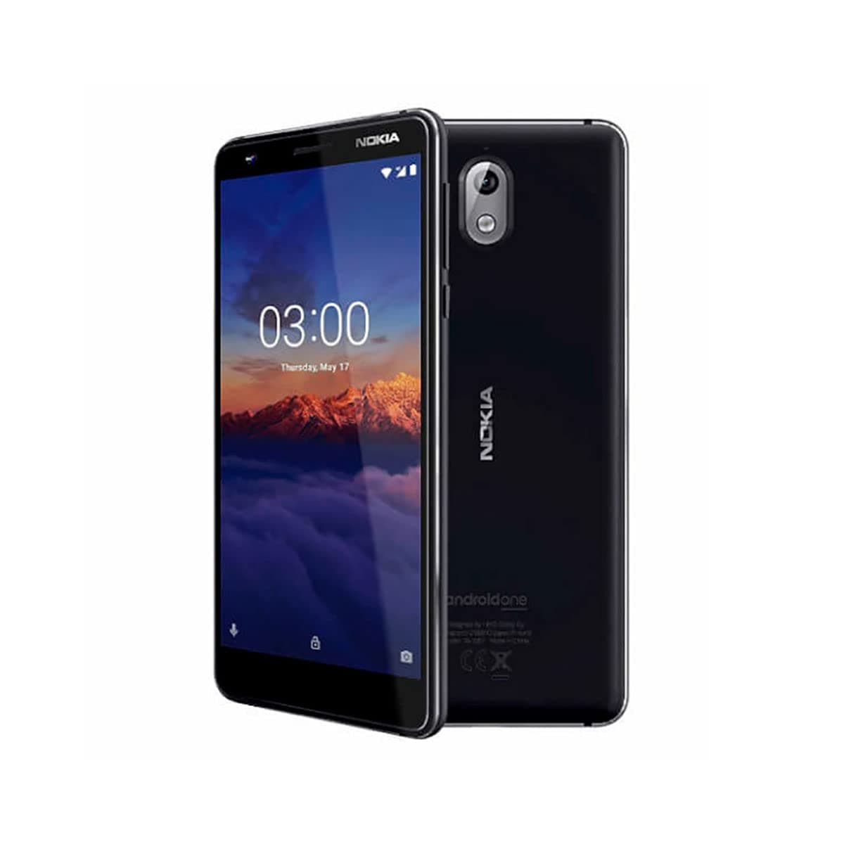 Nokia 3.1 Single-SIM 16GB ROM + 2GB RAM (Only GSM | No CDMA) Factory Unlocked 4G/LTE Smartphone (Black/Chrome) - International Version