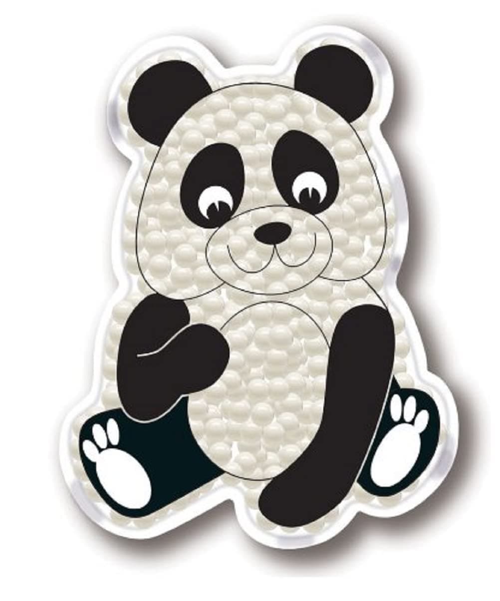 TheraPearl Children's Pals, Ping the Panda, Non Toxic Reusable Animal Shaped Hot and Cold Therapy Pack, Flexible Compression for Injuries, Swelling, Bruising, Pain Relief, Bee Stings