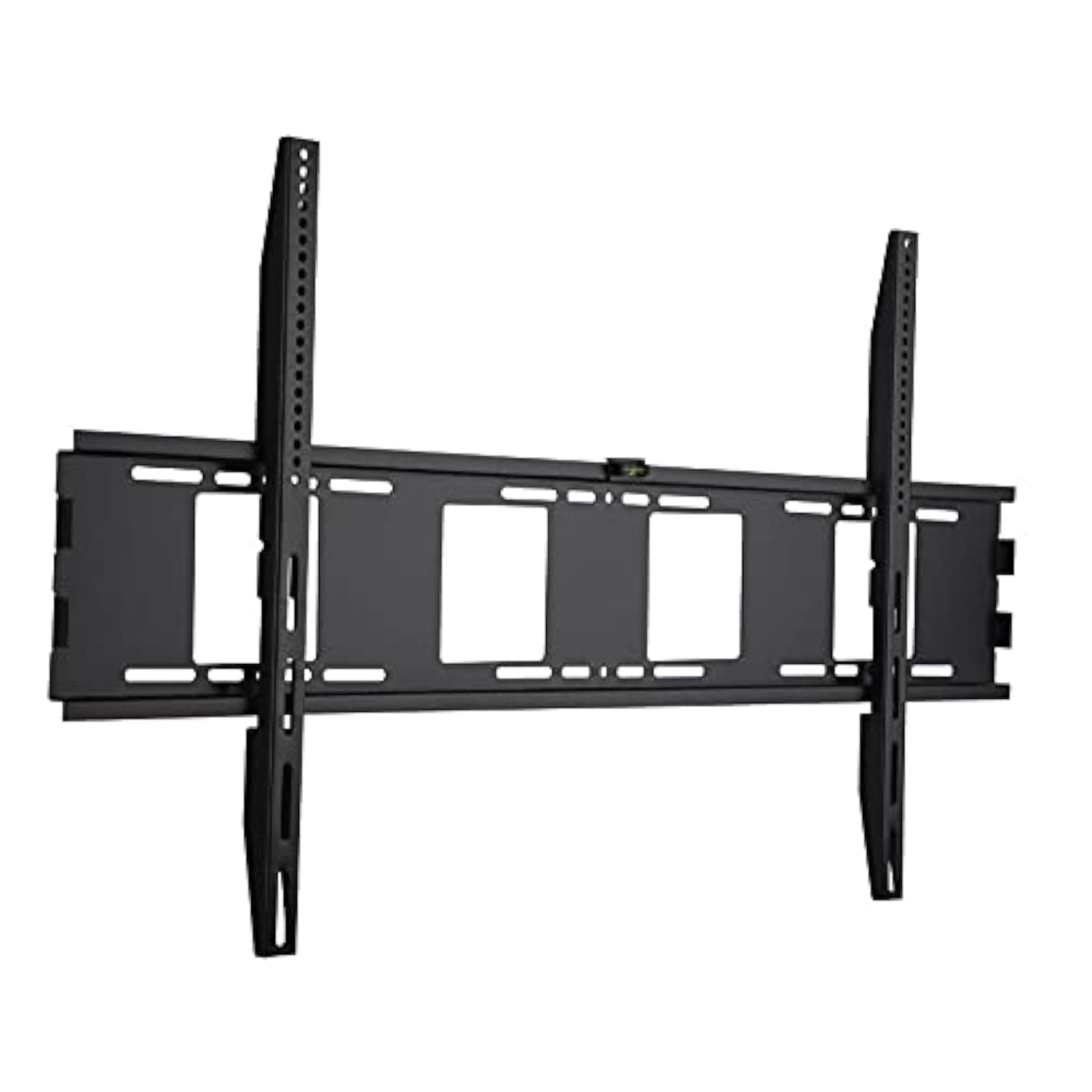 حامل جداري عالي الجودة لشاشات تلفزيون مقاس 42 - 110 انش بتصميم نحيف، المسافة بين الجدار والتلفاز 3 سم، سعة حمل 100 كغم، من حمود موديل ham134