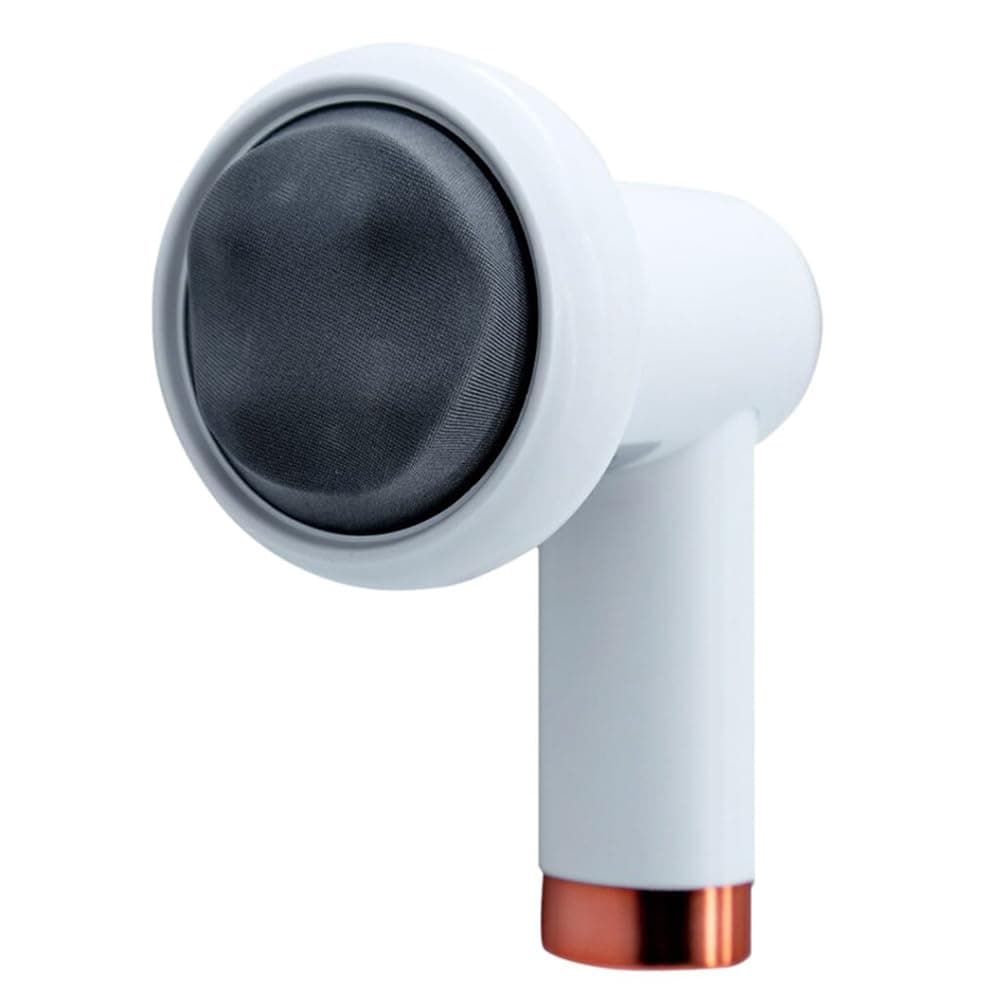 Massage Gun, White, with High-Frequency Vibration for Muscle Relaxation, Suitable for Neck, Shoulder, and Arm
