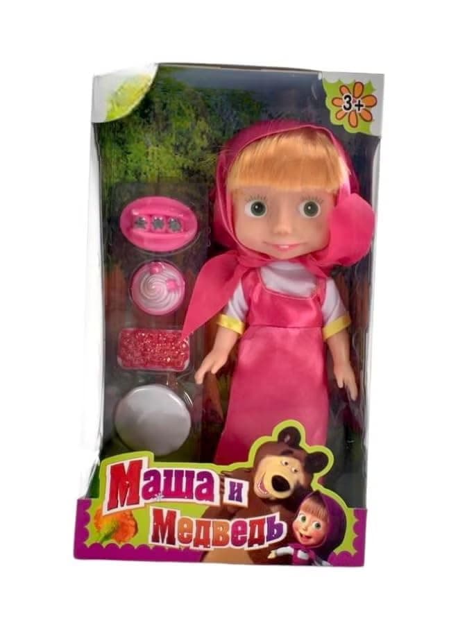Toy Box Popular Cute Masha Fashion Doll Toy With Accessories For Kids 30X15X10 Cm Multicolor