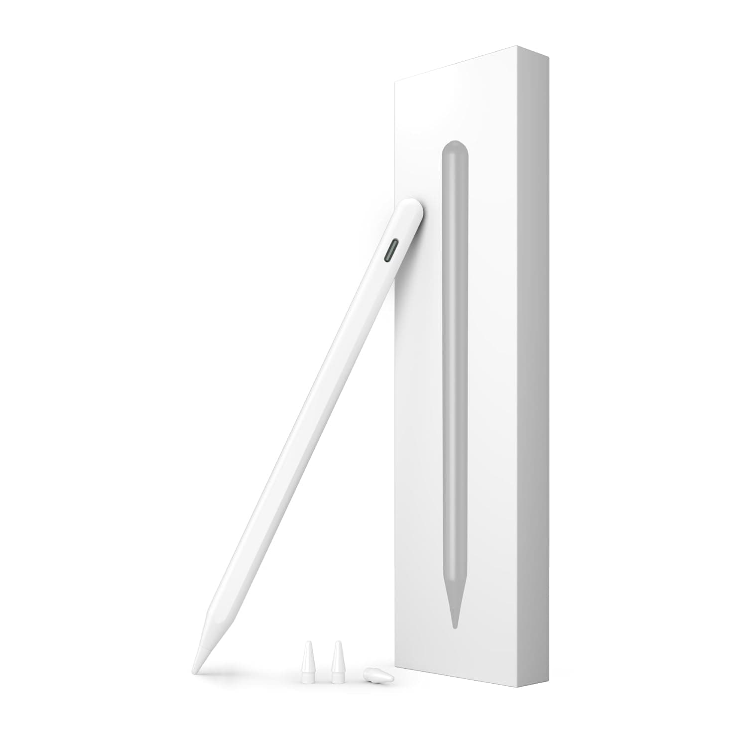 قلم ستايلس لايباد 2018-2025، شحن سريع وحساسية الميل ورفض راحة اليد 26 ساعة، قلم ستايلس لايباد برو 11/12.9/13 M3/M4، ايباد 6-11 A16، اير 3/4/5/M2/M3، ميني A17 برو 7/6/5