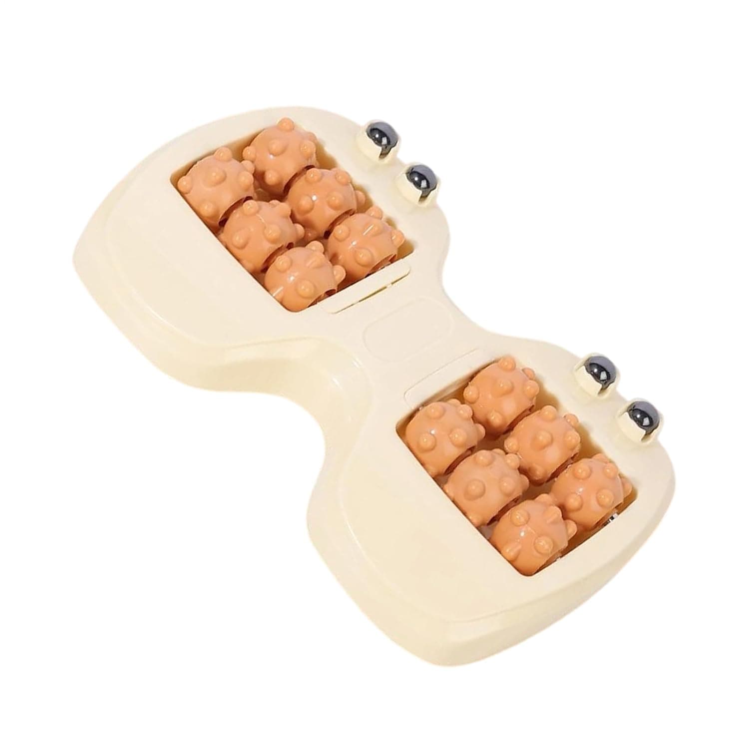 Foot Massage Roller Magnetic Beads Double Massage Tool Portable Arch Sole | Rolling Foot Massager Double Muscle Relaxation Ergonomic Portable Sole Massage Foot Care Relaxation for Home Travel Dail