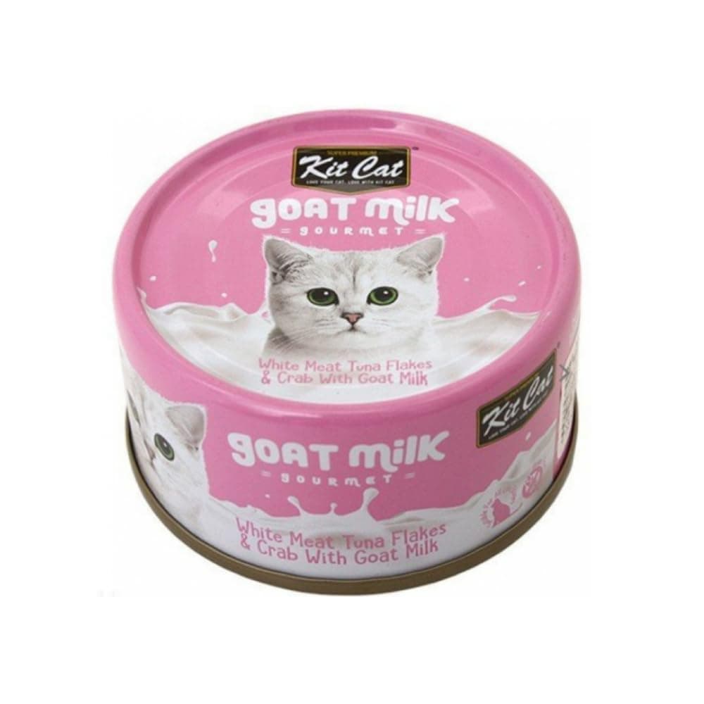 Kit Cat Wet Food Tuna & Crab with Goat Milk 70g