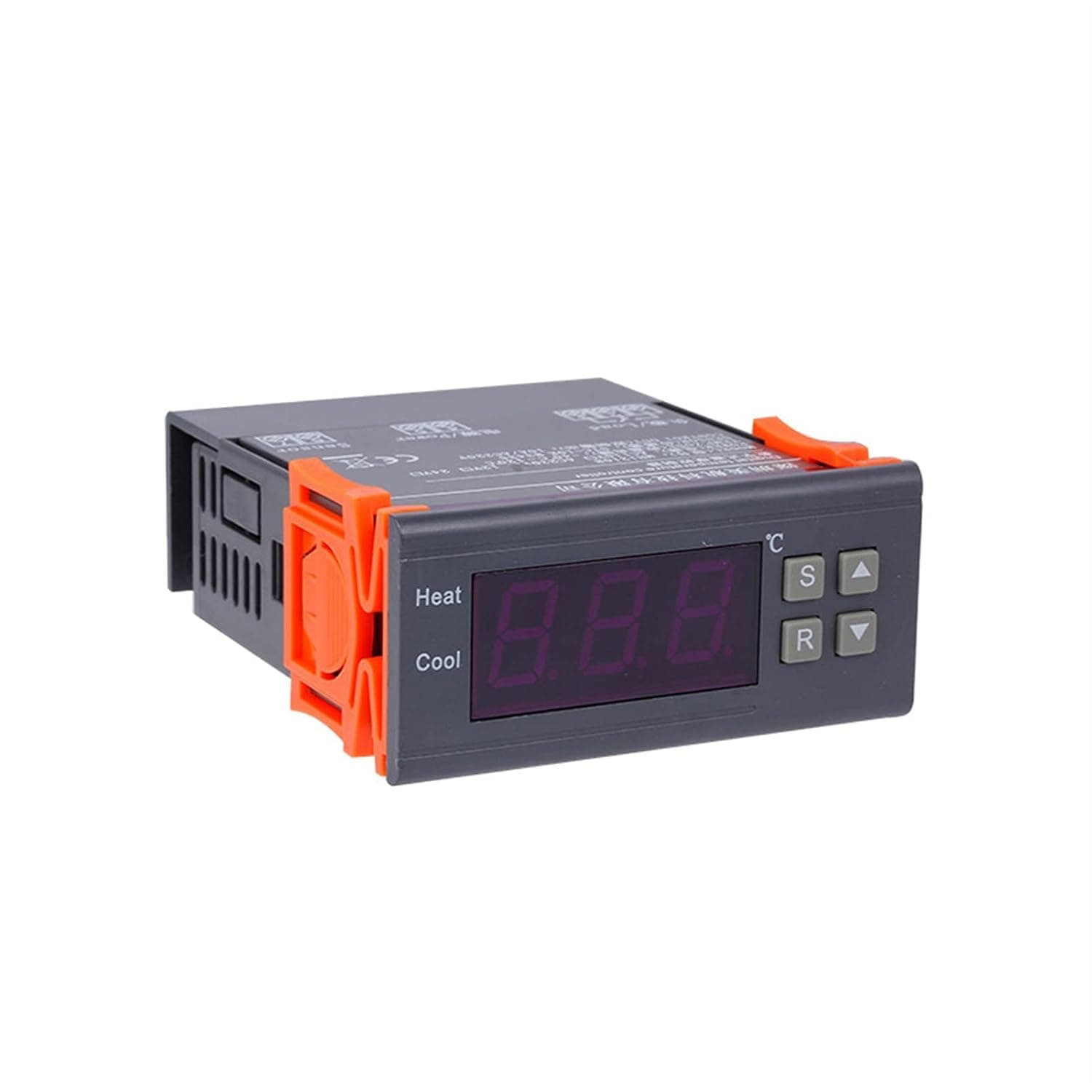 Digital thermocouple thermometer Digital Temperature Controller -99~400 degree PT100 M8 Probe Thermocouple Sensor Embedded Thermostat Heating Cooling Switch High accuracy