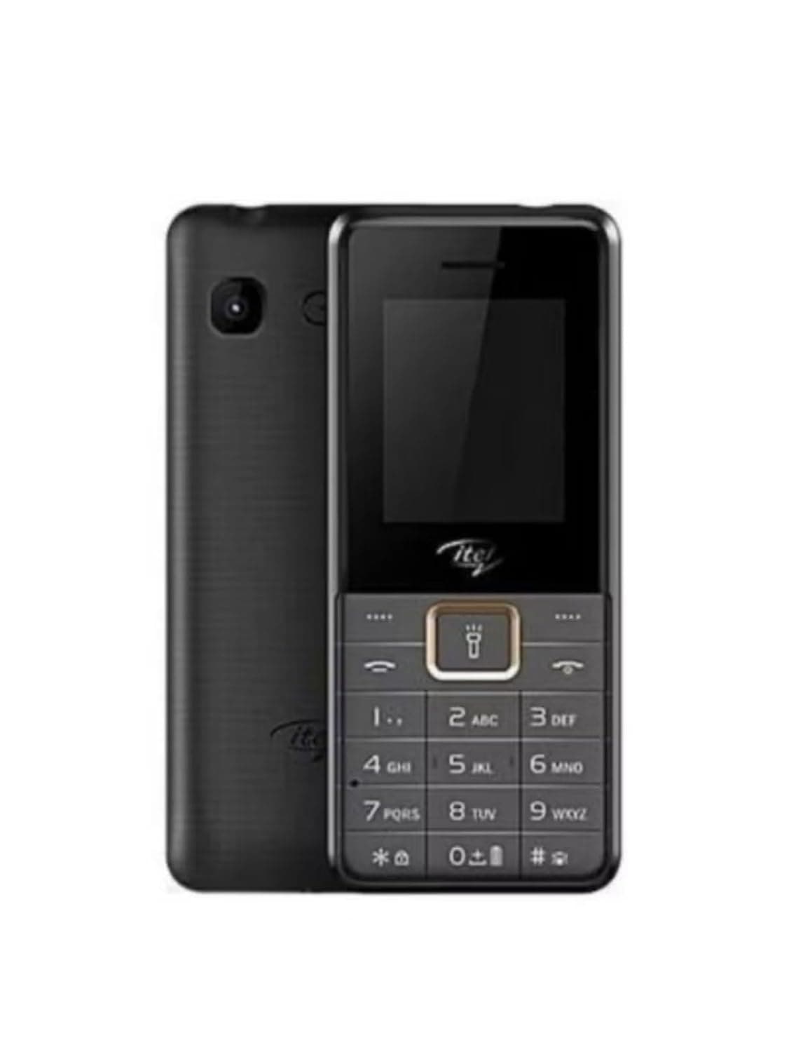 Mobile Phone itel it5606 Dual SIM 2500mAh Battery -Black