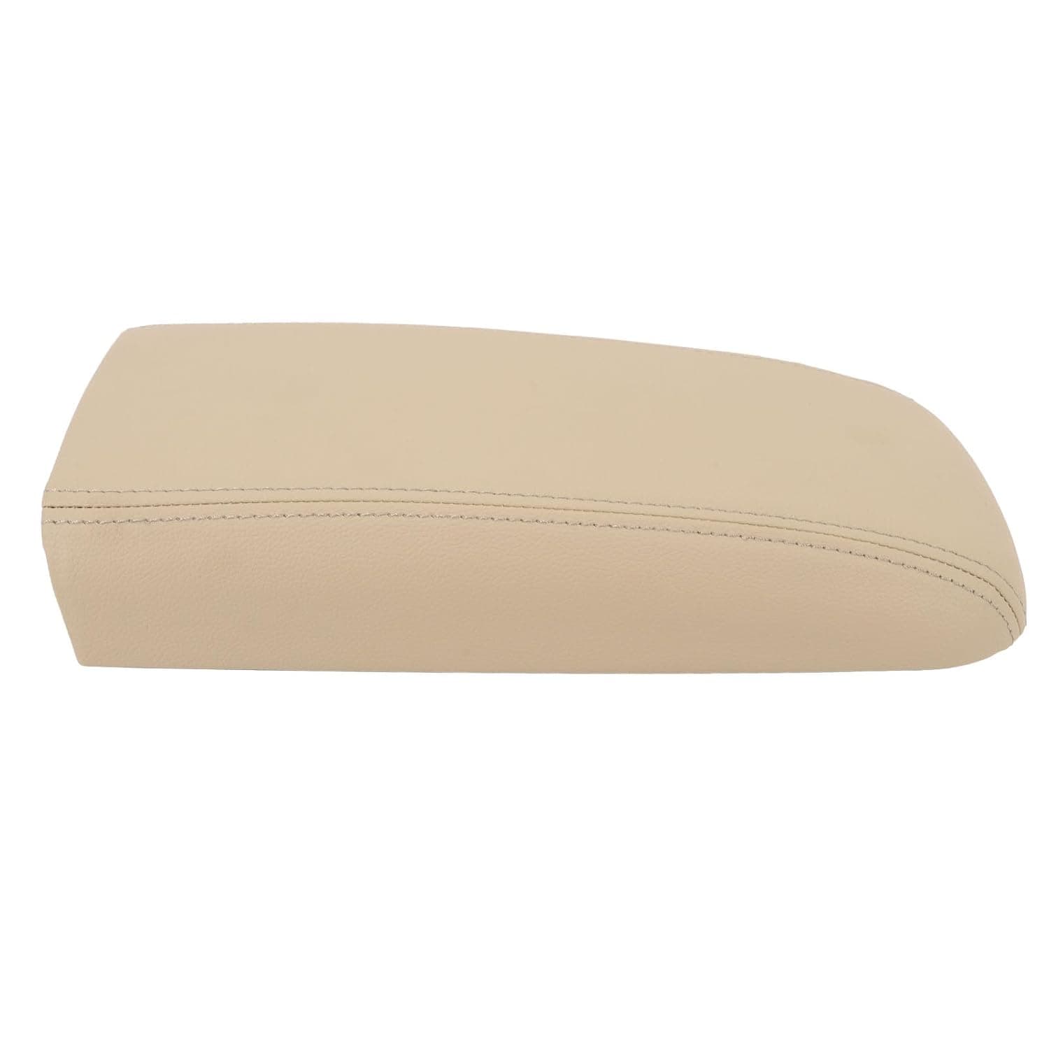 Center Console Armrest Lid, Replacement for Trailblazer Envoy 2002 2009 Isuzu Ascender 2003 2008 9 7x 2005 2009, ABS PU Leather Armrest Lid for CHEVY Vehicles (Beige)
