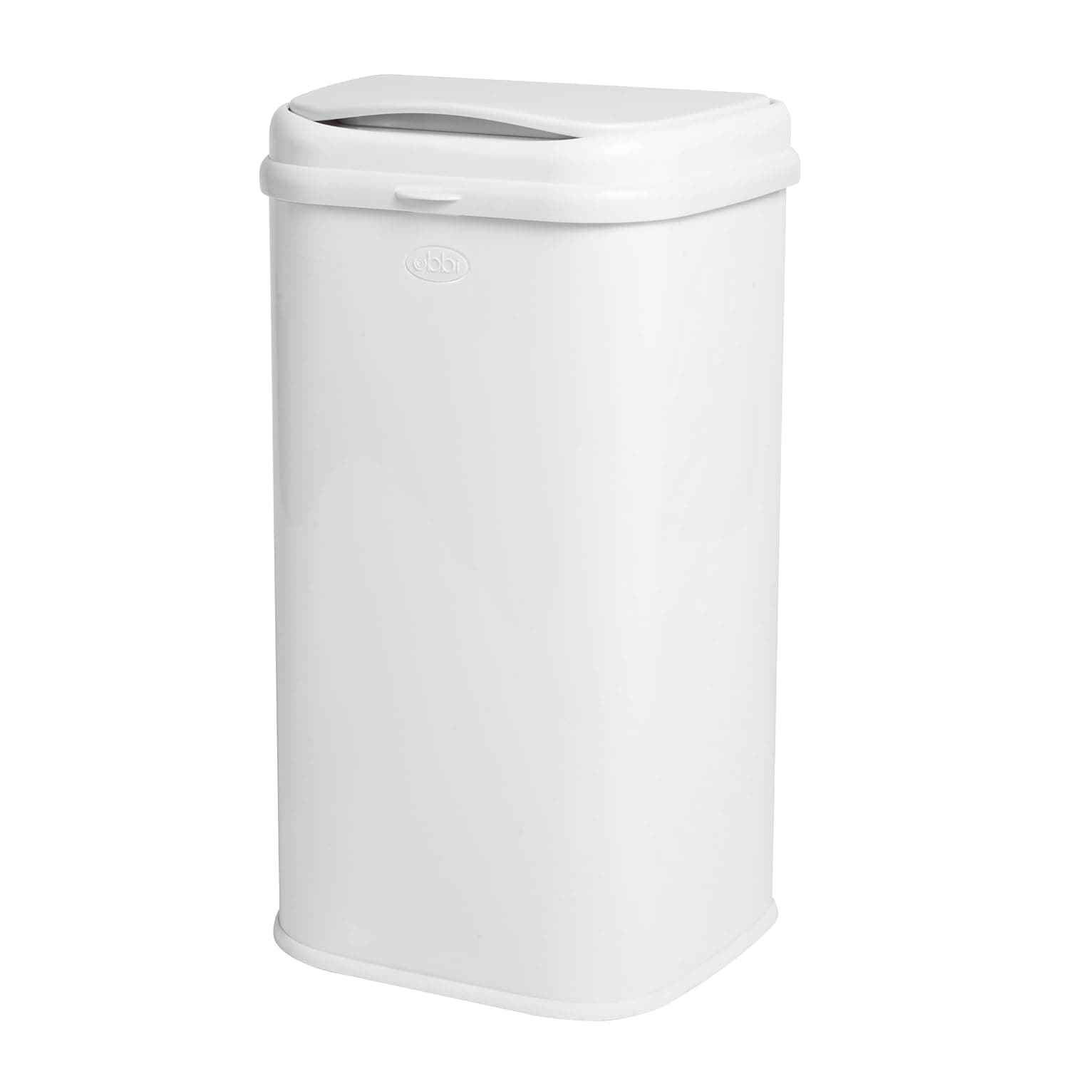 Ubbi Stainless Steel Venti Diaper Pail, Odor Locking, No Special Bag Required, Award-Winning, Registry Must-Have, White