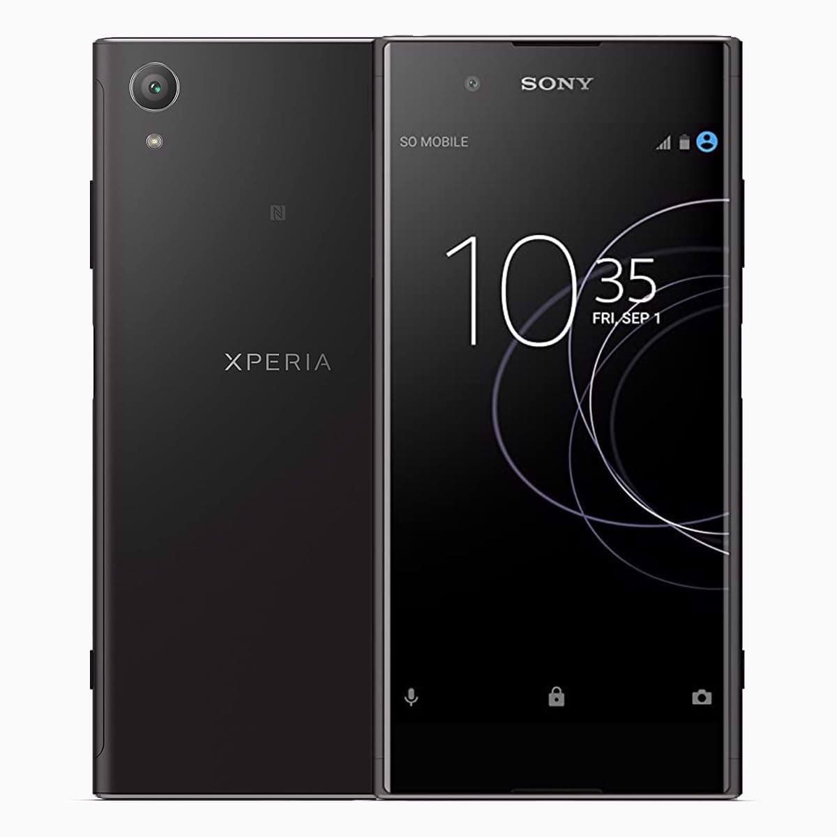 Sony Xperia XA1 Plus Single-Sim 32GB ROM + 4GB RAM (GSM Only | No CDMA) Factory Unlocked 4G/LTE Smartphone (Black) - International Version