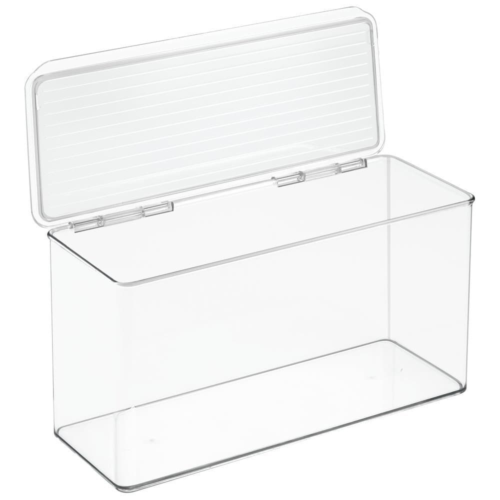 iDesign Kitchen Binz Stackable Box, Clear - ID67630ES