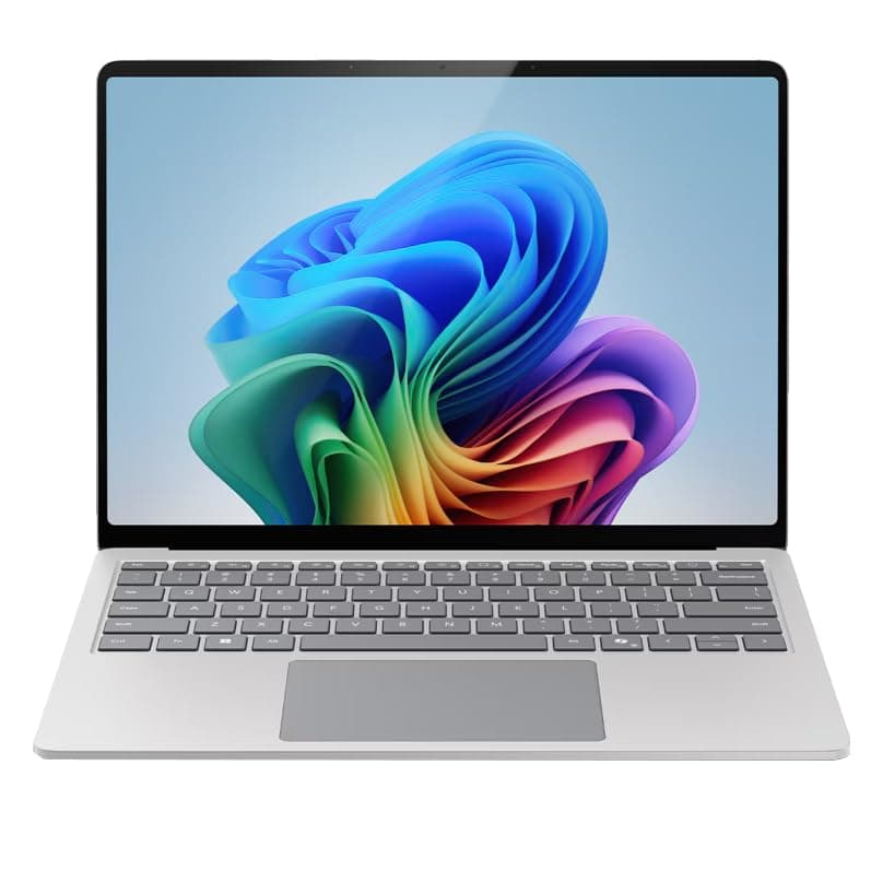 Microsoft Surface Laptop (7th Edition) | Copilot+ PC | 15" Touchscreen Laptop | Snapdragon® X Elite (12 Core) | Windows 11 Home | UK Version (Silver, 512GB SSD + 16GB RAM)