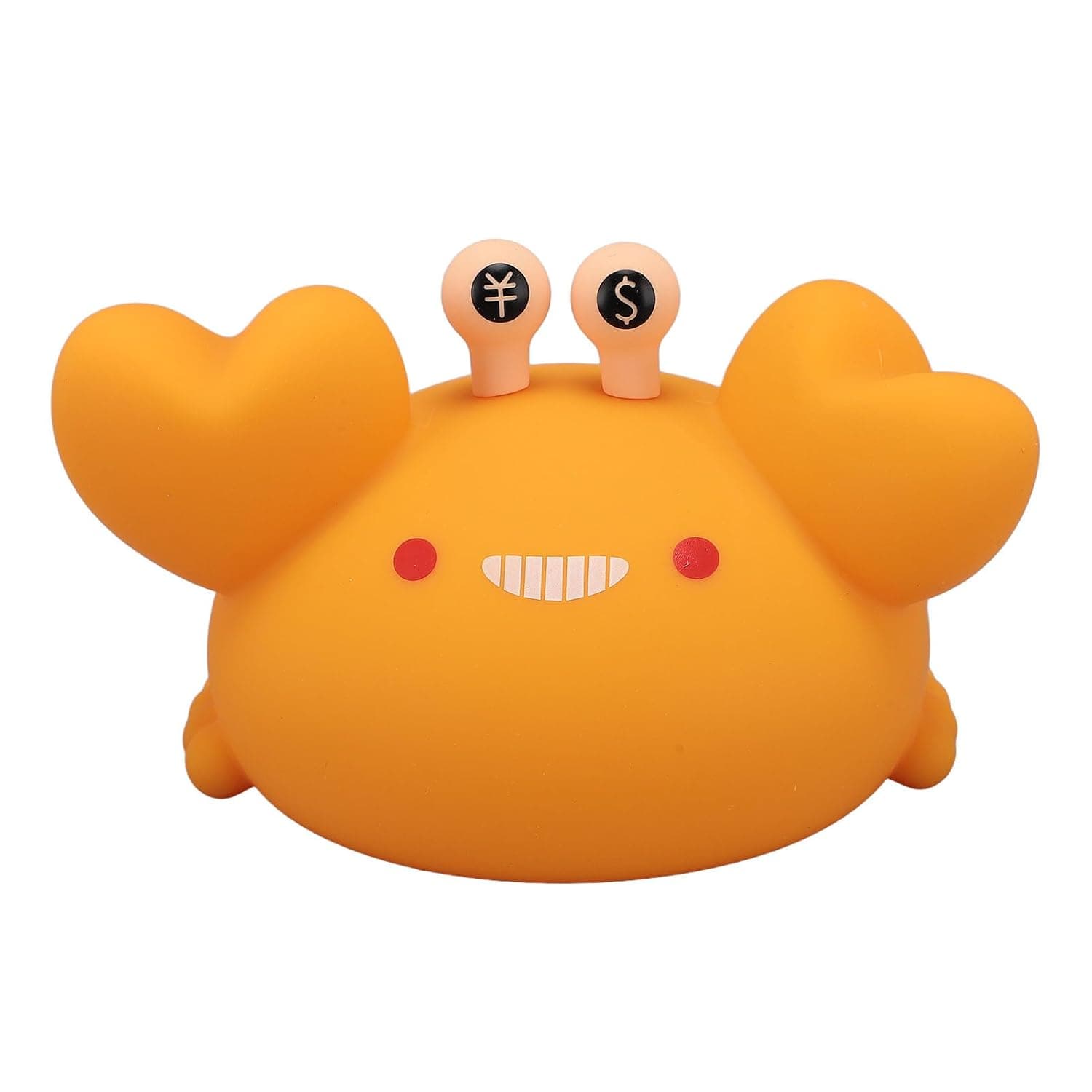 Domary Crab Night Light with 3 Brightness Levels, Soft Silicone Toddler Lamp, Warm White 30 Minute Timer for Baby Kids Bedroom