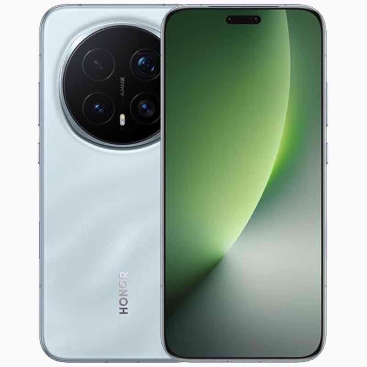 Honor Magic8 Pro Dual-SIM 512GB ROM + 12GB RAM (GSM Only | No CDMA) Factory Unlocked 5G Smartphone (Sky Cyan) - International Version