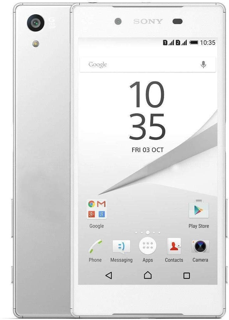Sony Xperia Z5 Dual Sim - 32GB, 3GB RAM, 4G LTE, White