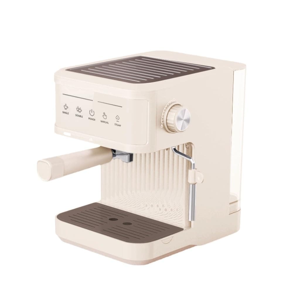 20Bar Professional Espresso Maker with Milk Frother Steamer Wand, Espresso Coffee Machine, Cappuccino & Latte Machine for Home, 1.8L Removable Water Tank (white)