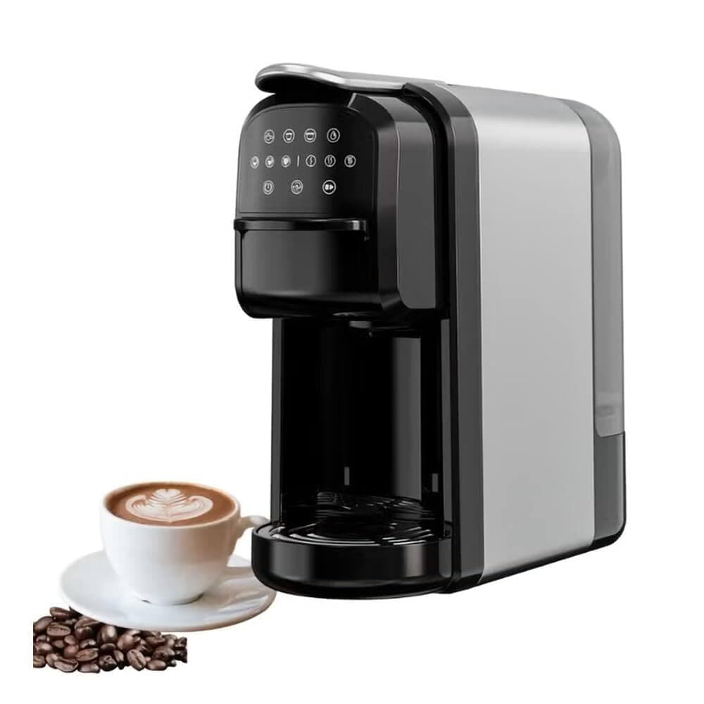 3 In 1 Automatic Capsule Coffee Machine Mini Espresso Coffee Machine 20 Bar Pressure Single Serve Coffee Maker Nes Capsule DG Capsule and Powde 0.7L
