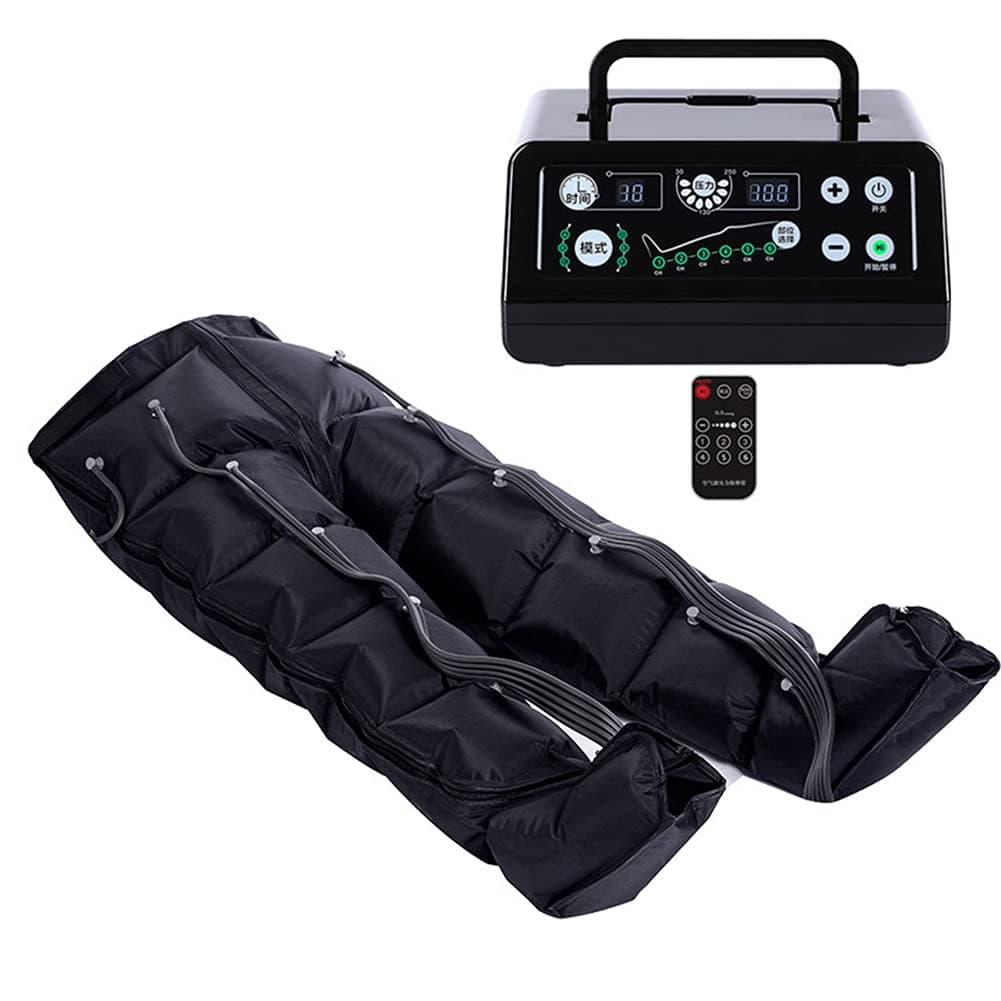 Leg Massager Air Compression Massage Trousers Boots Leg Massage Machine for Foot Calf Thigh Wrap for Home Use Relaxation LEOWE
