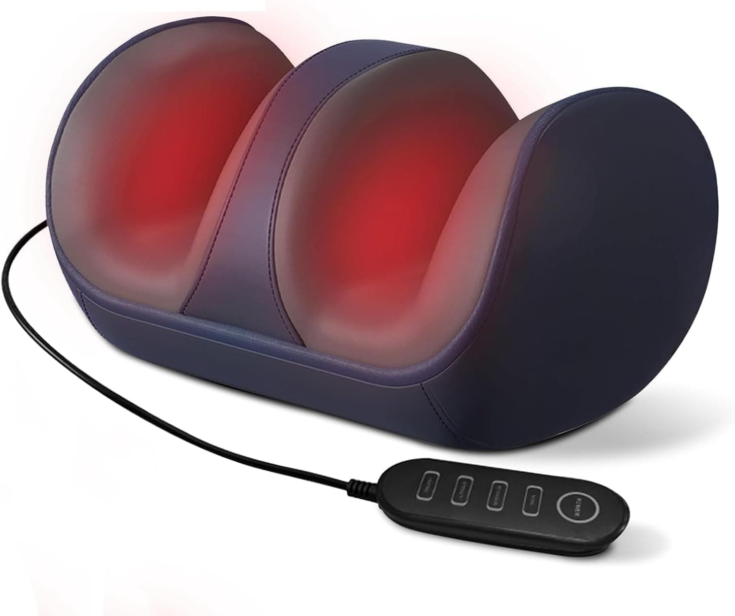 X spring Foot Massager, Shiatsu Deep Kneading Machine with Heat, Electric Sole and Calf Roller for Plantar Fasciitis Pain Relief, Home Office Relaxation Gifts for Women Men and Parents