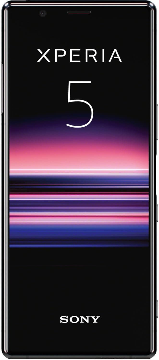 Sony Xperia 5 SINGLE-SIM 128GB ROM + 6GB RAM (GSM Only | No CDMA) Factory Unlocked 4G/LTE Smartphone (Black) - International Version