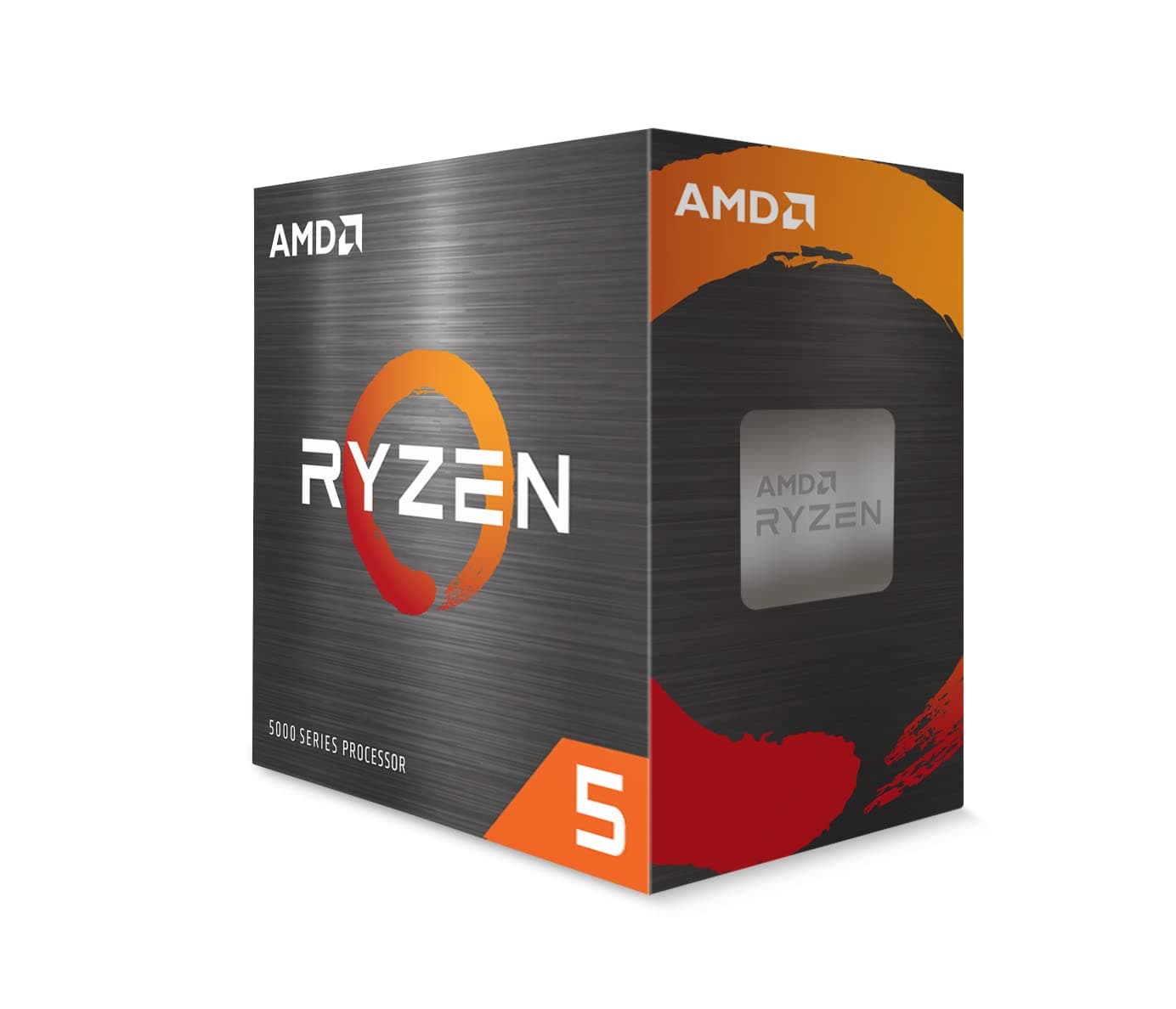 AMD Ryzen 5 5500 Desktop Processor (6-core/12-thread, 19 MB cache, up to 4.2 GHz max boost), black